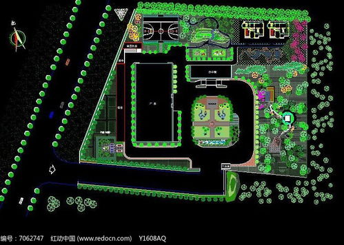 工厂绿化设计平面图 红动网平面设计应用与价值